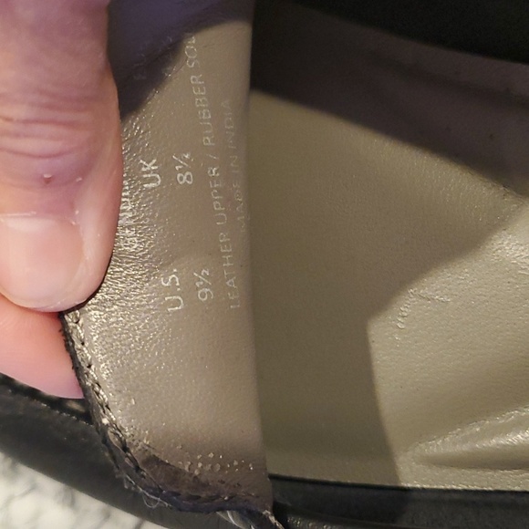 Tommy Bahama Nassau Venetian Black Leather Driving Loafers Size 9.5 (#2) - Picture 6 of 6